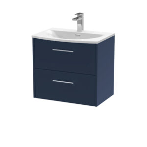 Hudson Reed 600mm Wall Hung 2-Drawer Vanity & Basin 4 JNU2924G