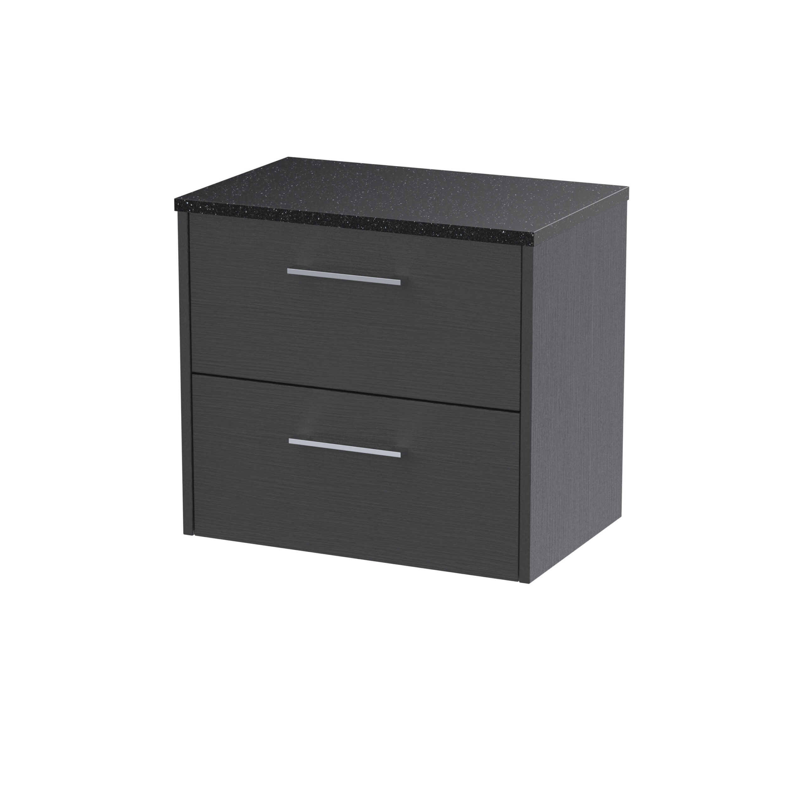 Hudson Reed 600mm Wall Hung 2 Drawer Vanity & Laminate Top JNU2224LSB