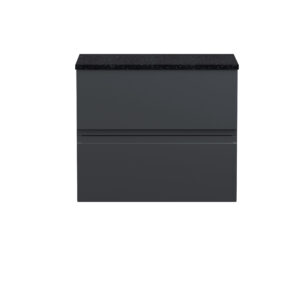 Hudson Reed 600mm Wall Hung 2 Drawer Vanity & Laminate Top URB1404LSB