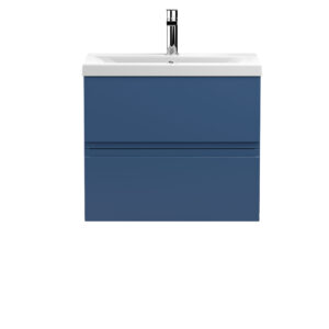 Hudson Reed 600mm Wall Hung 2-Drawer Vanity Unit & Basin 1 URB304A