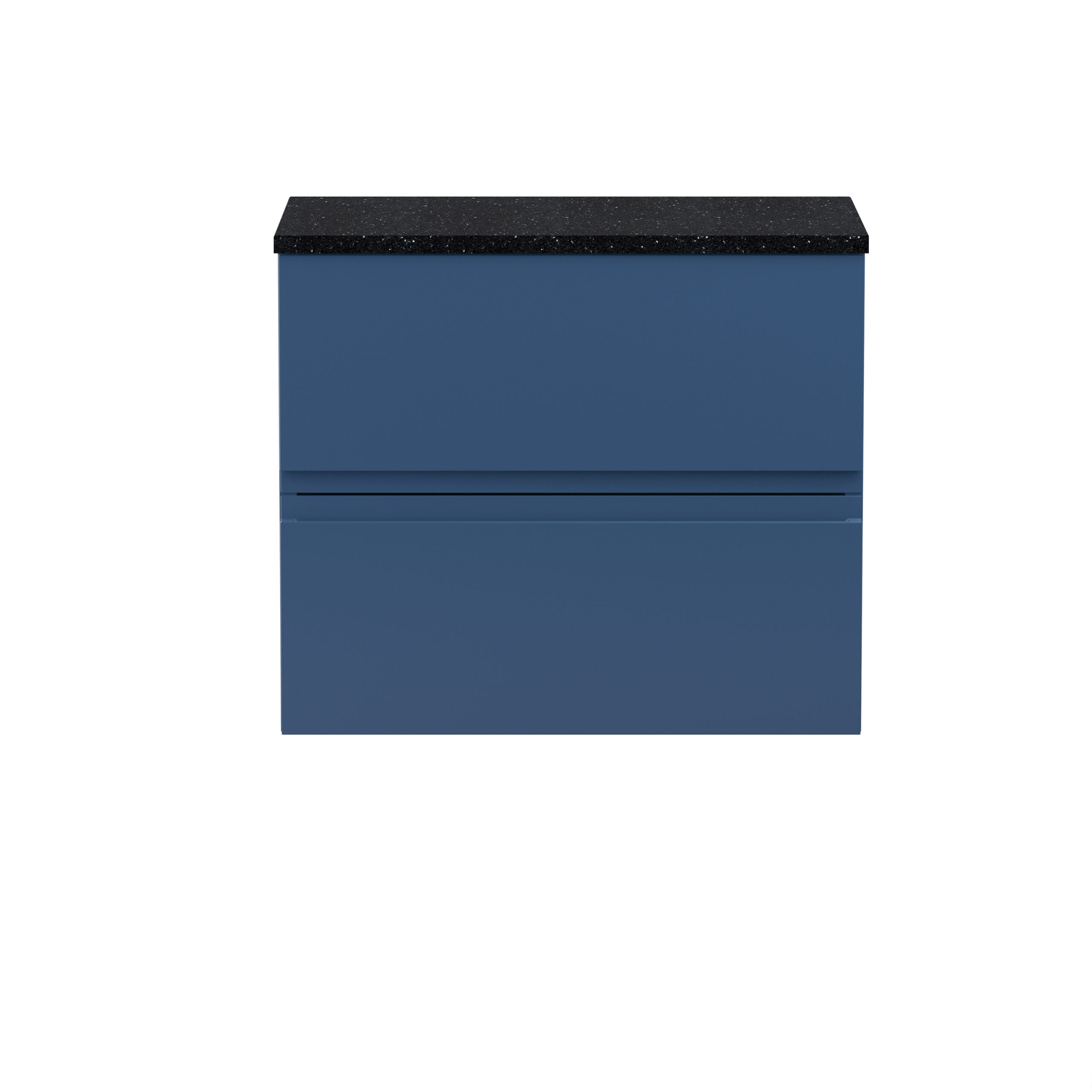 Hudson Reed 600mm Wall Hung 2-Drawer Vanity Unit & Laminate Worktop URB304LSB