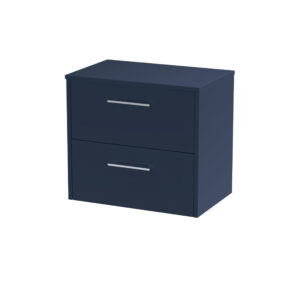 Hudson Reed 600mm Wall Hung 2-Drawer Vanity & Worktop JNU2924W