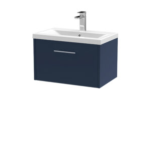 Hudson Reed 600mm Wall Hung Single Drawer Vanity & Basin 1 JNU2922A