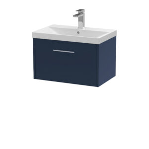 Hudson Reed 600mm Wall Hung Single Drawer Vanity & Basin 3 JNU2922D