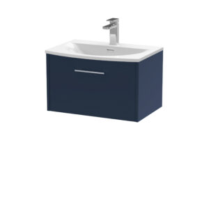 Hudson Reed 600mm Wall Hung Single Drawer Vanity & Basin 4 JNU2922G