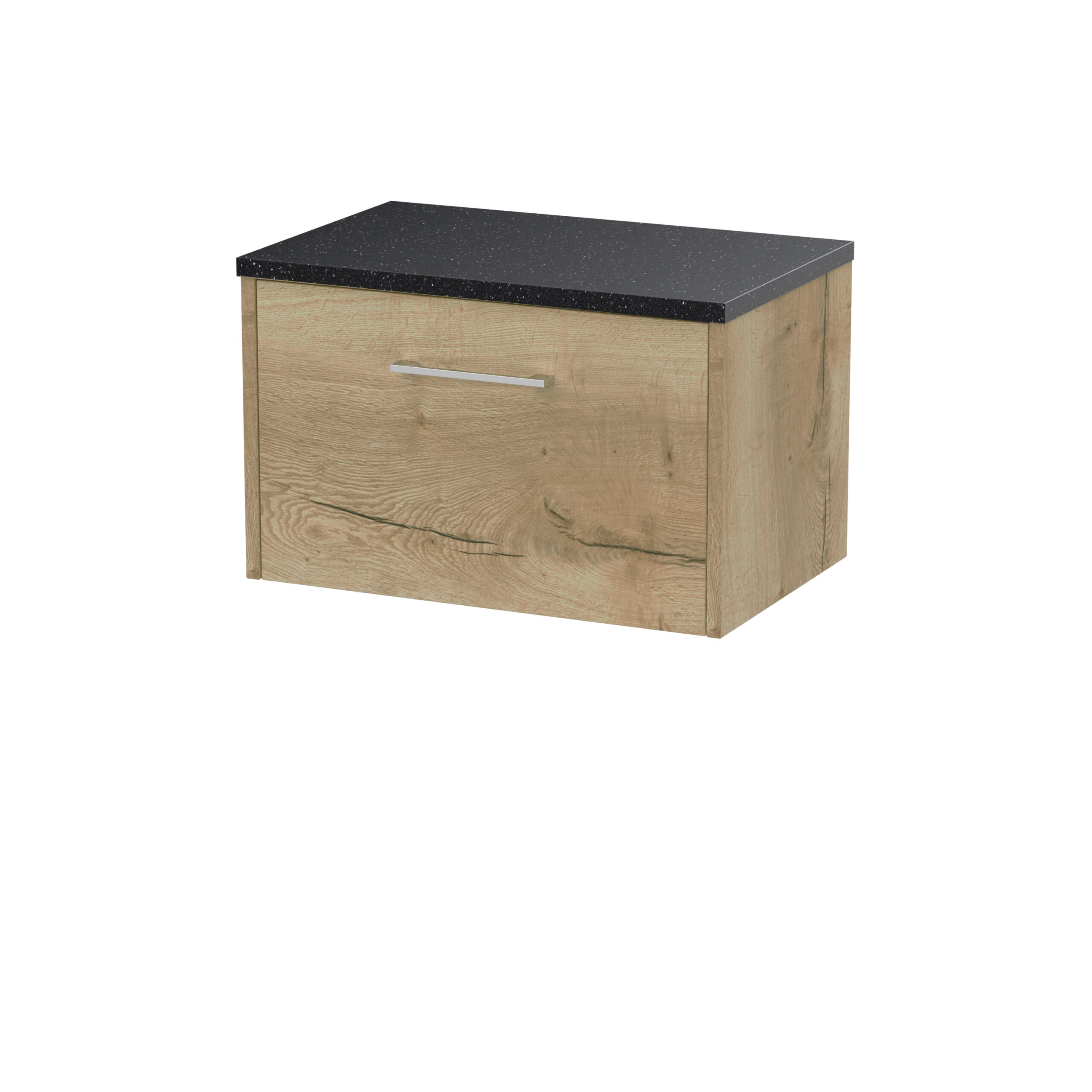 Hudson Reed 600mm Wall Hung Single Drawer Vanity & Laminate Top JNU1822LSB