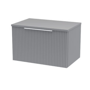 Hudson Reed 600mm Wall Hung Single Drawer Vanity & Worktop DFF294W