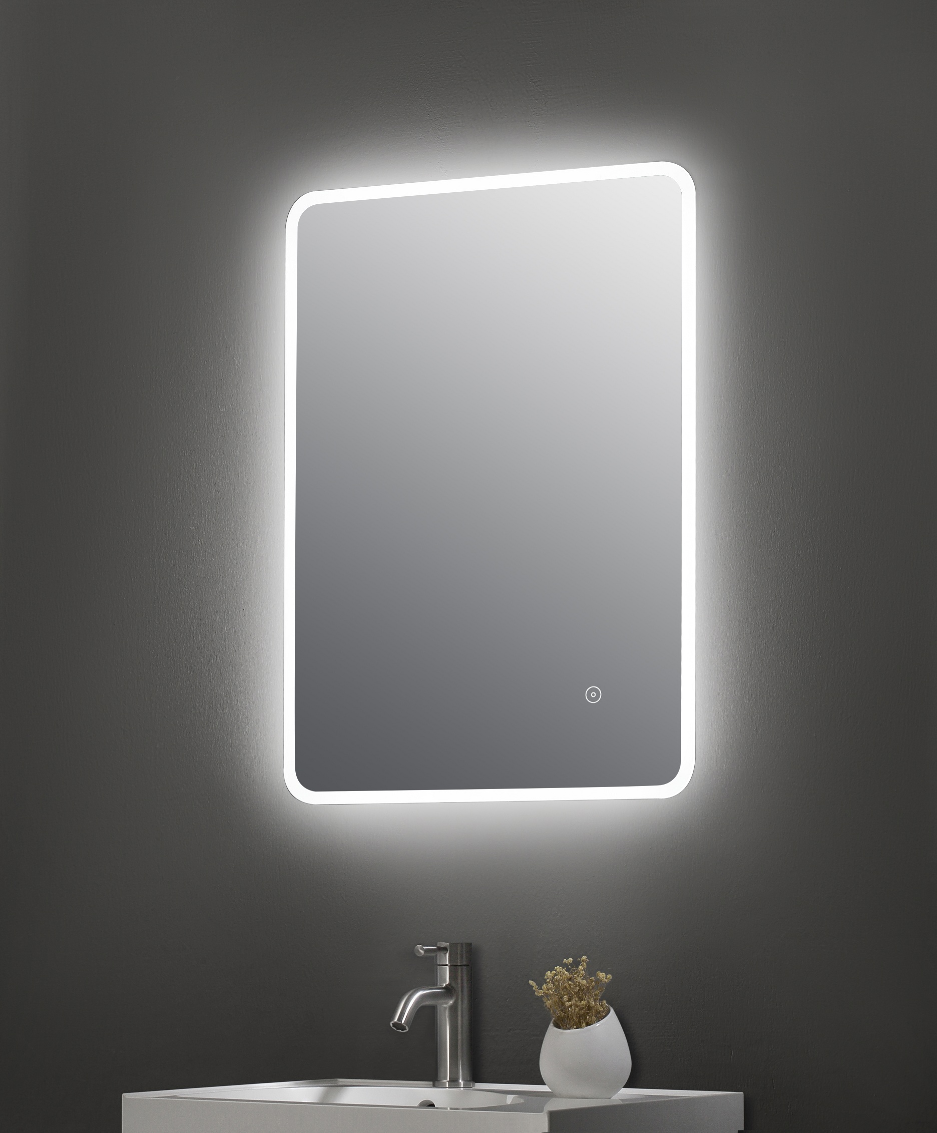 Hudson Reed 700 x 500 Ambient Mirror LQ603 - Image 2