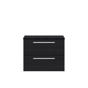 Hudson Reed 720mm Wall Hung 2-Drawer Unit & Laminate Worktop QUA007LSB