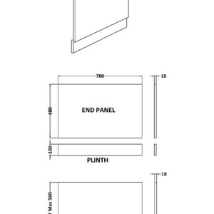 Hudson-Reed-800mm-Bath-End-Panel-OFF972-3