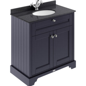Hudson Reed 800mm Cabinet & Marble Top (1TH) LOF327