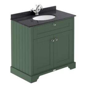 Hudson Reed 800mm Cabinet & Marble Top (1TH) LOF827