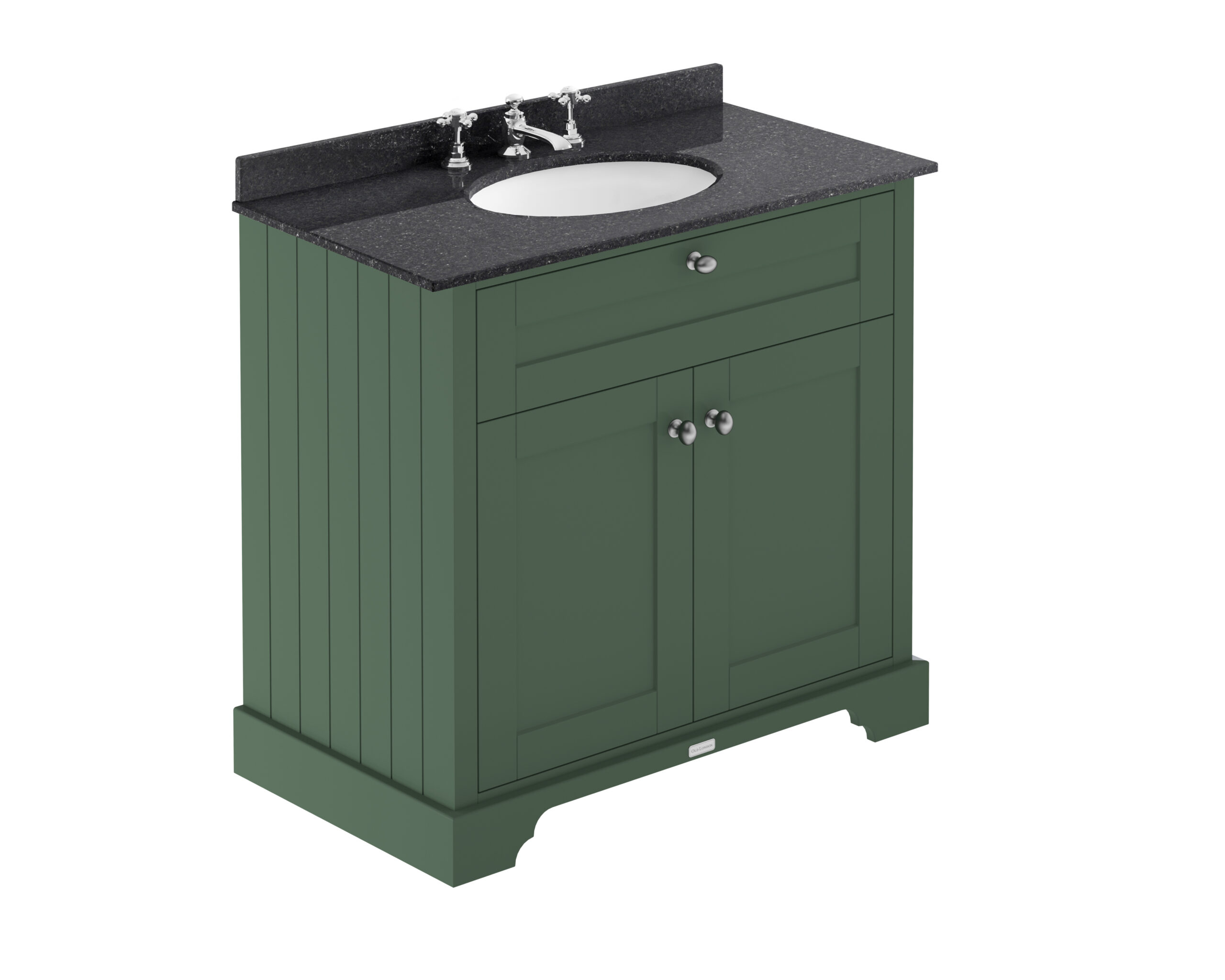 Hudson Reed 800mm Cabinet & Marble Top (3TH) LOF830