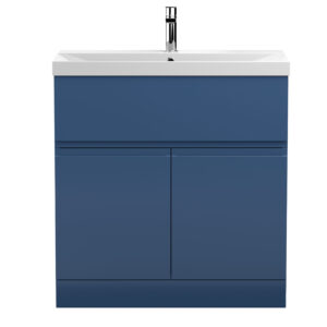 Hudson Reed 800mm Floor Standing 2-Door Vanity Unit & Basin 3 URB305D