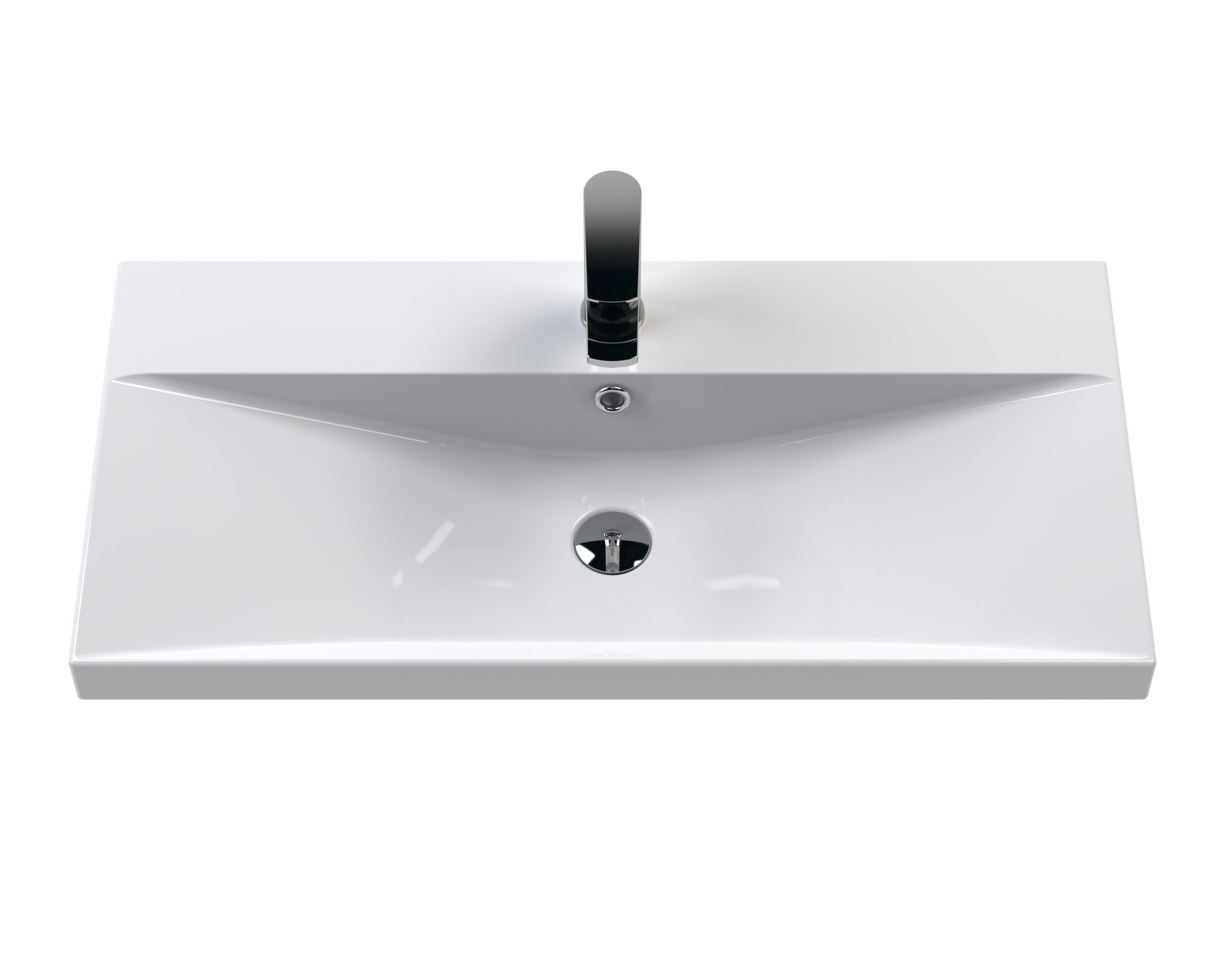 Hudson Reed 800mm Wall Hung 2 Drawer Vanity & Basin 3 JNU2326D - Image 3