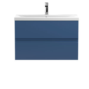 Hudson Reed 800mm Wall Hung 2-Drawer Vanity Unit & Basin 1 URB306A