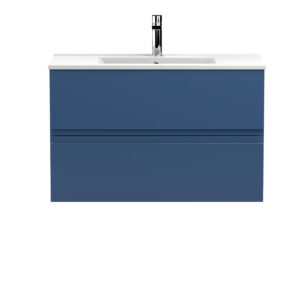 Hudson Reed 800mm Wall Hung 2-Drawer Vanity Unit & Basin 2 URB306B