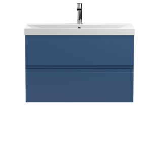 Hudson Reed 800mm Wall Hung 2-Drawer Vanity Unit & Basin 3 URB306D