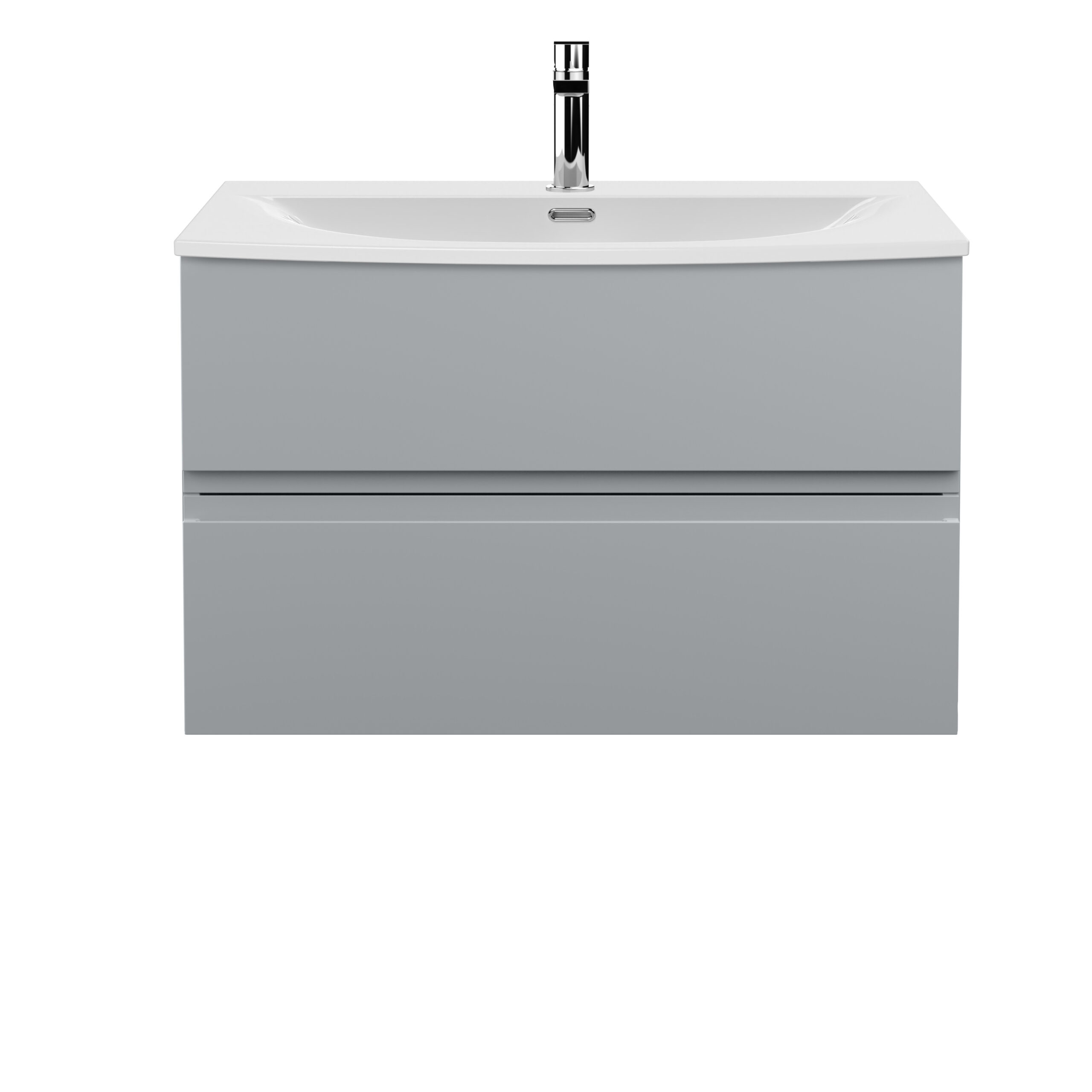 Hudson Reed 800mm Wall Hung 2 Drawer Vanity Unit & Basin 4 URB206G
