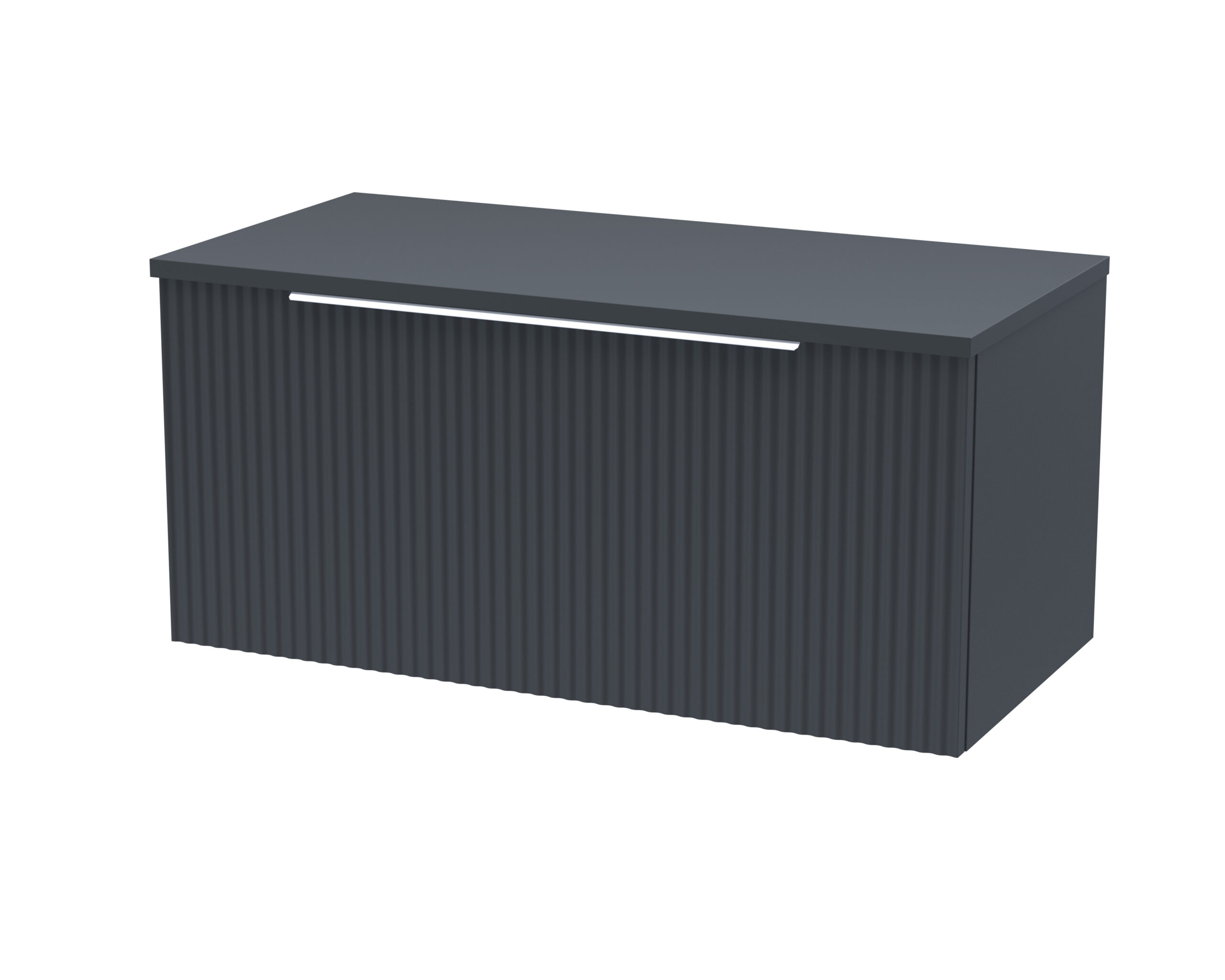 Hudson Reed 800mm Wall Hung Single Drawer Vanity & Worktop DFF1496W