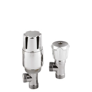 Hudson Reed Angled Thermostatic Radiator Valve Pack HT326