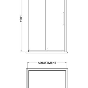 Hudson-Reed-Apex-1200mm-Sliding-Door-M1200SSH4-3
