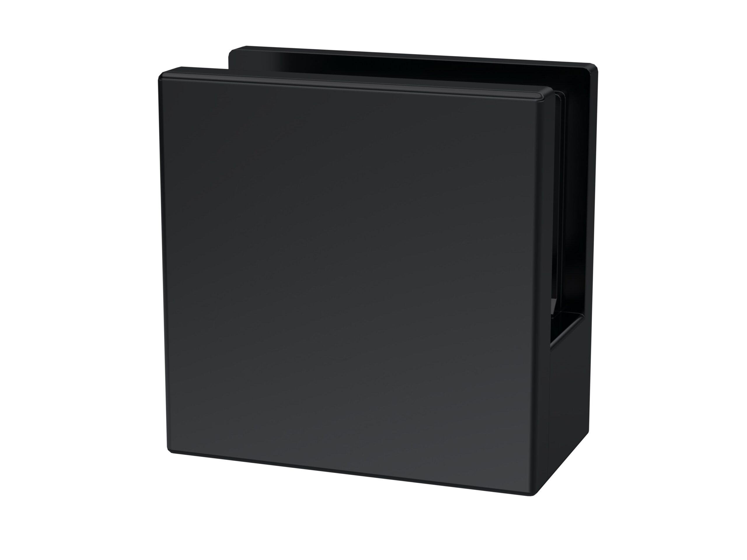 Hudson Reed Black Wetroom Foot and Wall Bracket WRSF008
