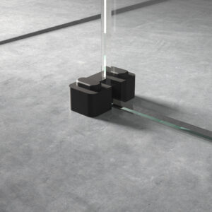 Hudson-Reed-Black-Wetroom-Screen-Support-Foot-WRSF007-1