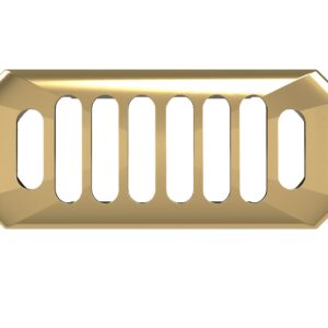Hudson Reed Carlton Brushed Brass Overflow Cover OVFL03C