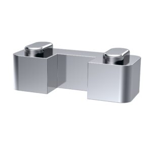 Hudson Reed Chrome Wetroom Screen Support Foot WRSF003