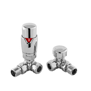 Hudson Reed Corner Thermostatic Radiator Valve Pack HT317
