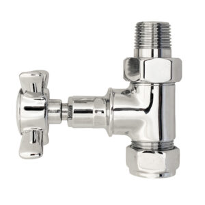 Hudson Reed Crosshead Straight Radiator Valve Pack (Pairs) HT379