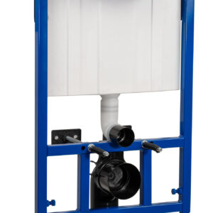 Hudson Reed Dual Flush Concealed Cistern Frame with Square Plate XTY807S