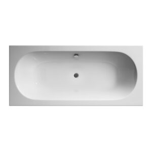 Hudson Reed Eternalite Round Double Ended Bath 1800 x 800mm BDE011