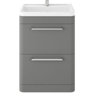 Hudson Reed Floor Standing 600mm Cabinet & Basin SOL201