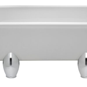 Hudson Reed Freestanding Shower Bath - Deacon Leg Set (1700mm) RLF1700M1