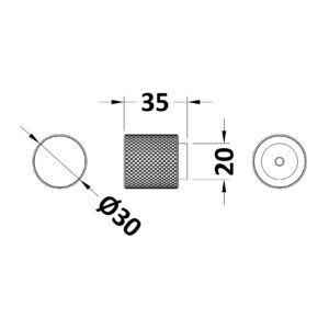 Hudson-Reed-Indented-Round-Knob-H114-3