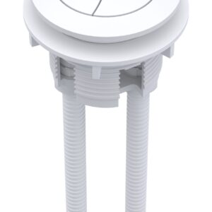Hudson Reed Matt White Cistern Push Button CPB101