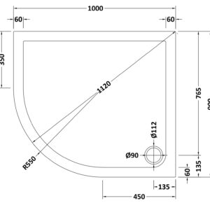 Hudson-Reed-Offset-Quad-Shower-Tray-1000-x-900mm-LH-NTP110-3