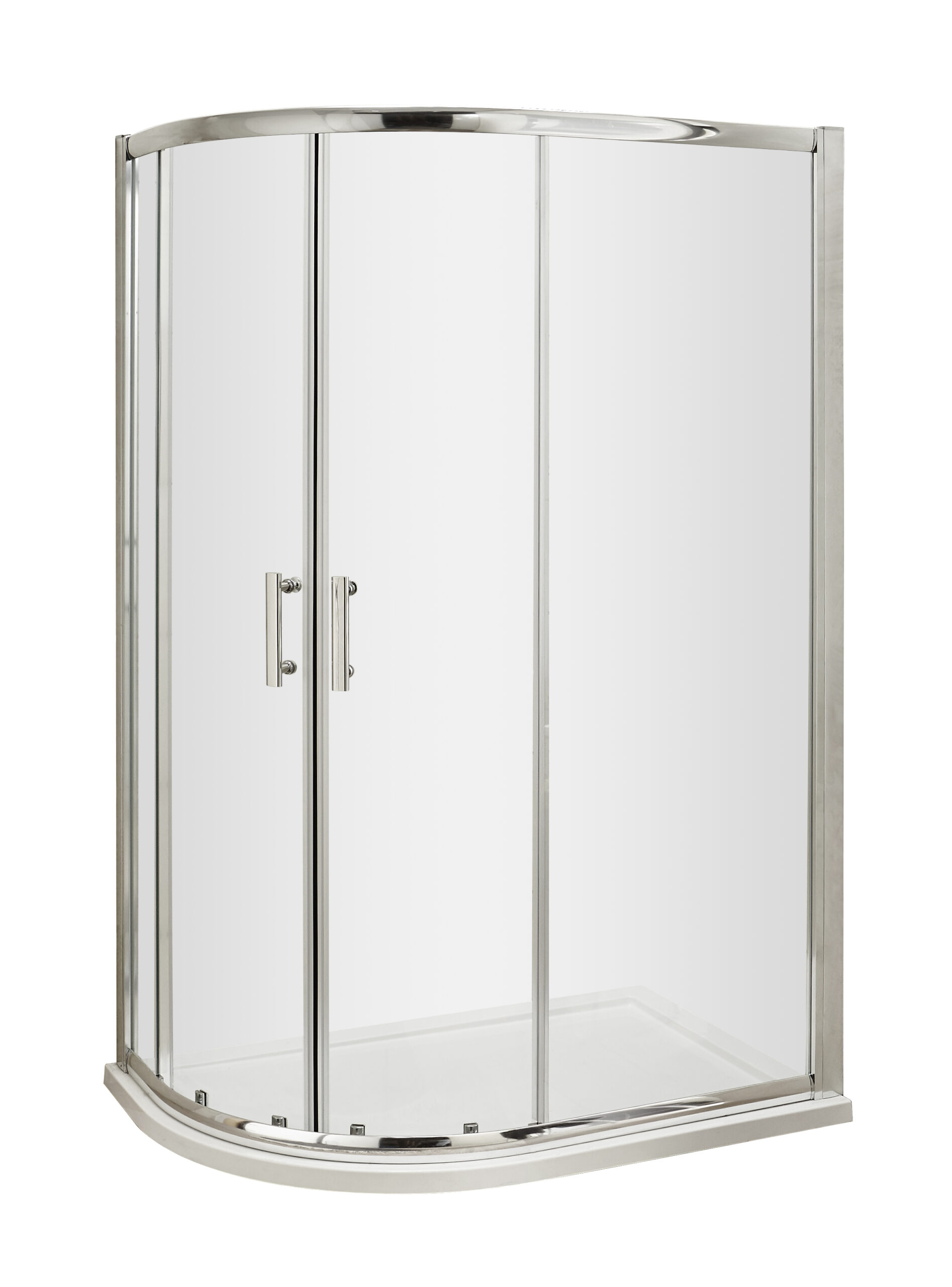 Hudson Reed Pacific 1000 x 900mm Offset Quadrant AQU109