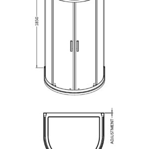 Hudson-Reed-Pacific-1050mm-D-Shape-Enclosure-AQUD2H3-3