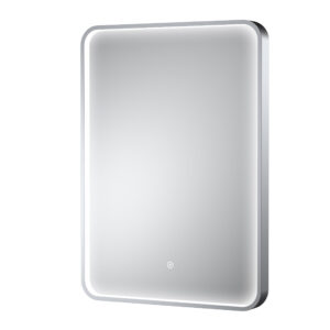Hudson Reed Polished Chrome Frame LED Mirror - 700 x 500mm LQ733