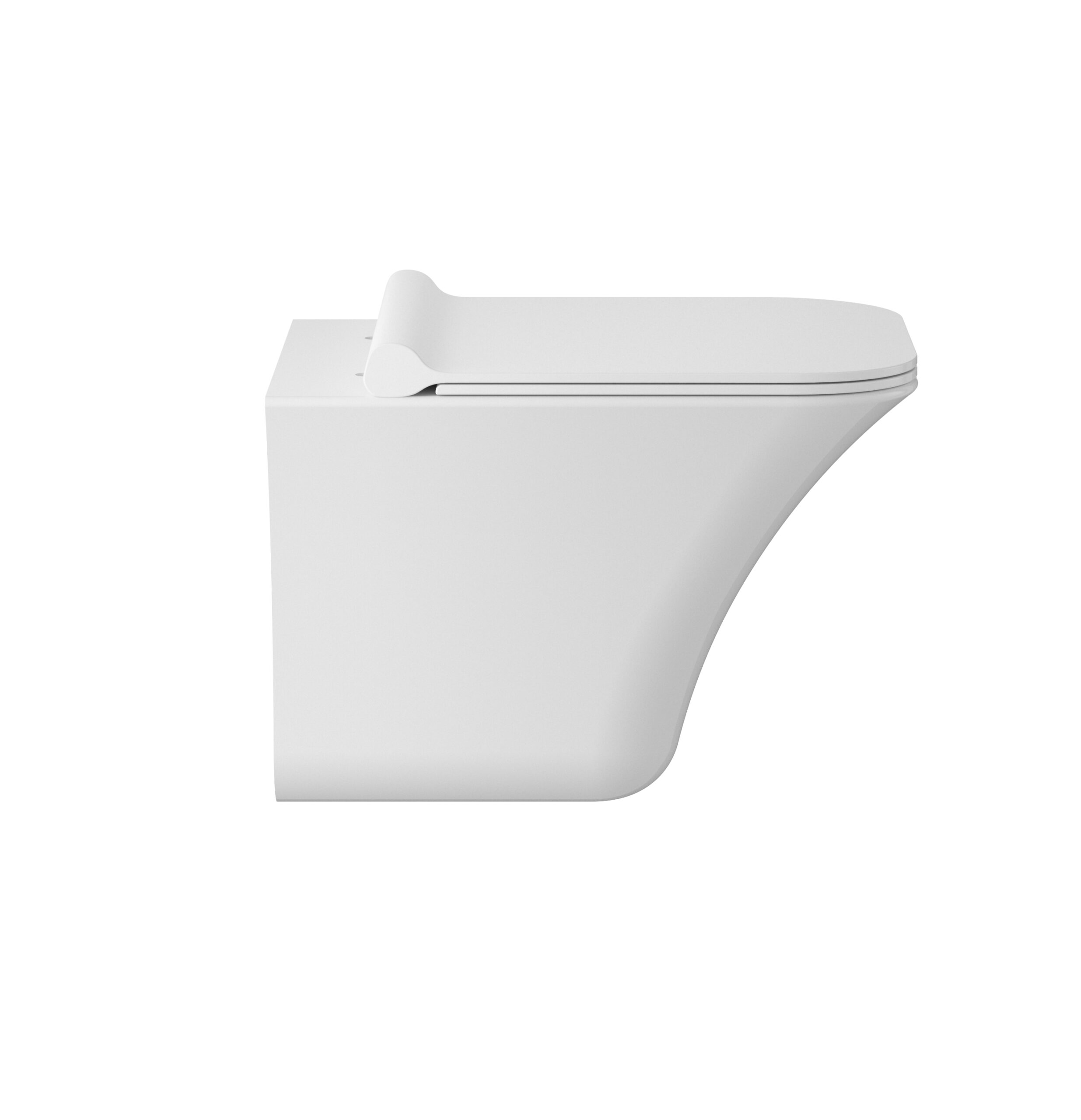 Hudson Reed Rimless Wall Hung Pan & Seat NCT140 - Image 3