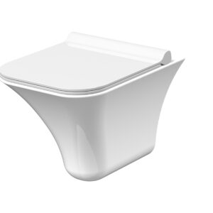Hudson Reed Rimless Wall Hung Pan & Seat NCT140