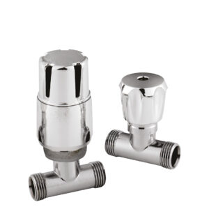 Hudson Reed Straight Radiator Valve Pack (Pairs) HT325