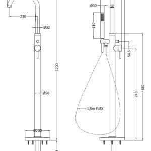 Hudson-Reed-Tec-Floor-Standing-Bath-Shower-Mixer-PN321-3