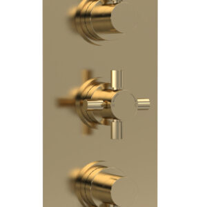 Hudson Reed Triple Thermostatic Shower Valve With Diverter A8023