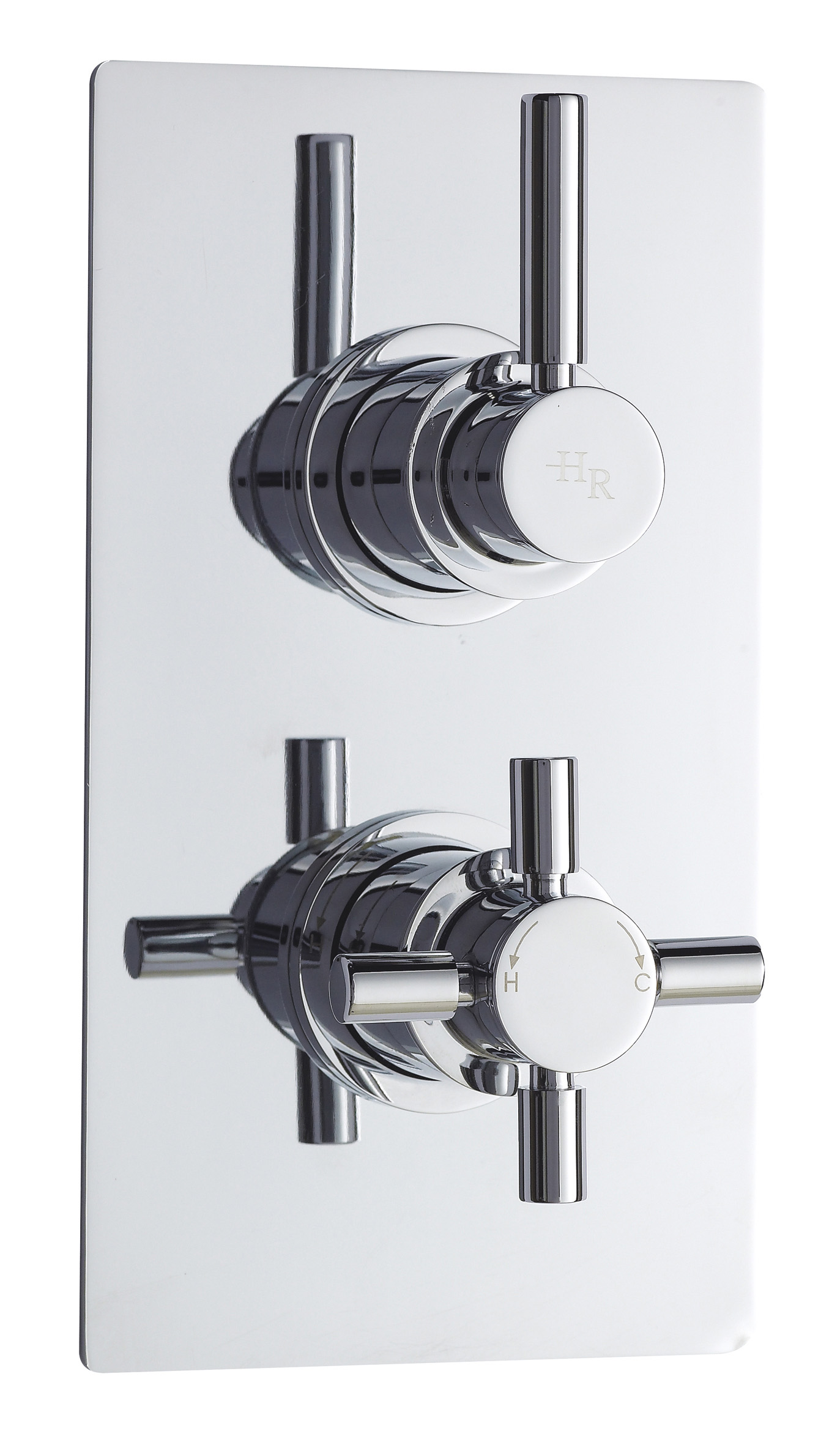 Hudson Reed Twin Thermostatic Shower Valve With Diverter A3007