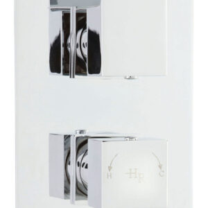 Hudson Reed Twin Thermostatic Shower Valve With Diverter ART3207