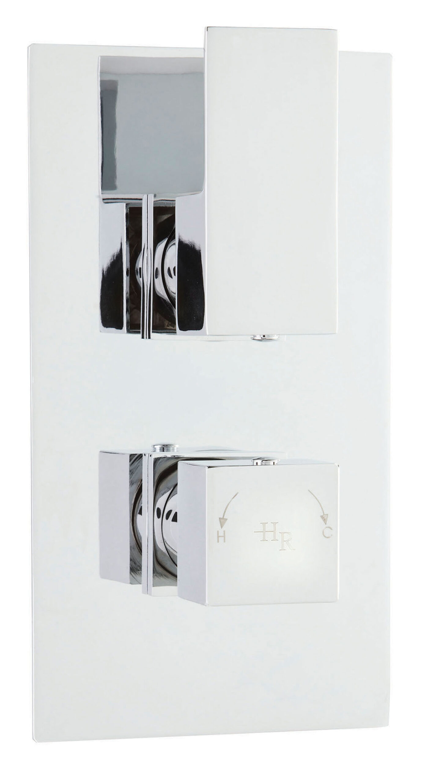 Hudson Reed Twin Thermostatic Shower Valve With Diverter ART3207